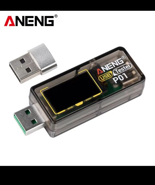 Tester miernik USB C plus adapter