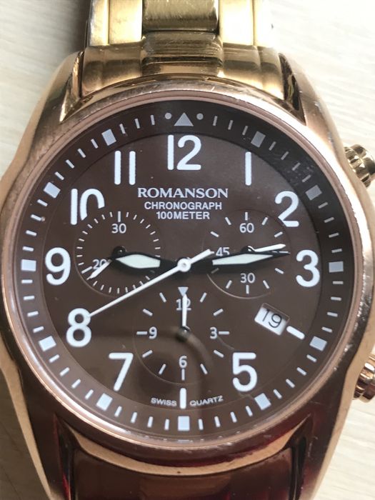 годинник Romanson AM0333HMRG BR романсон