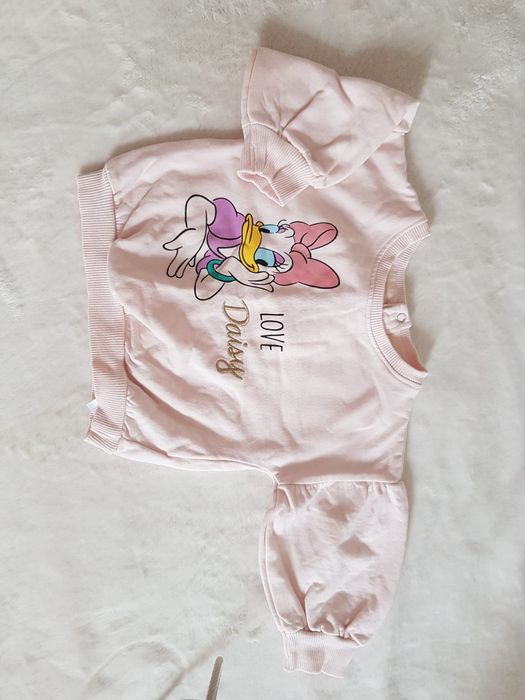 Bluza daisy cool club disney nowa pudrowy róż 74