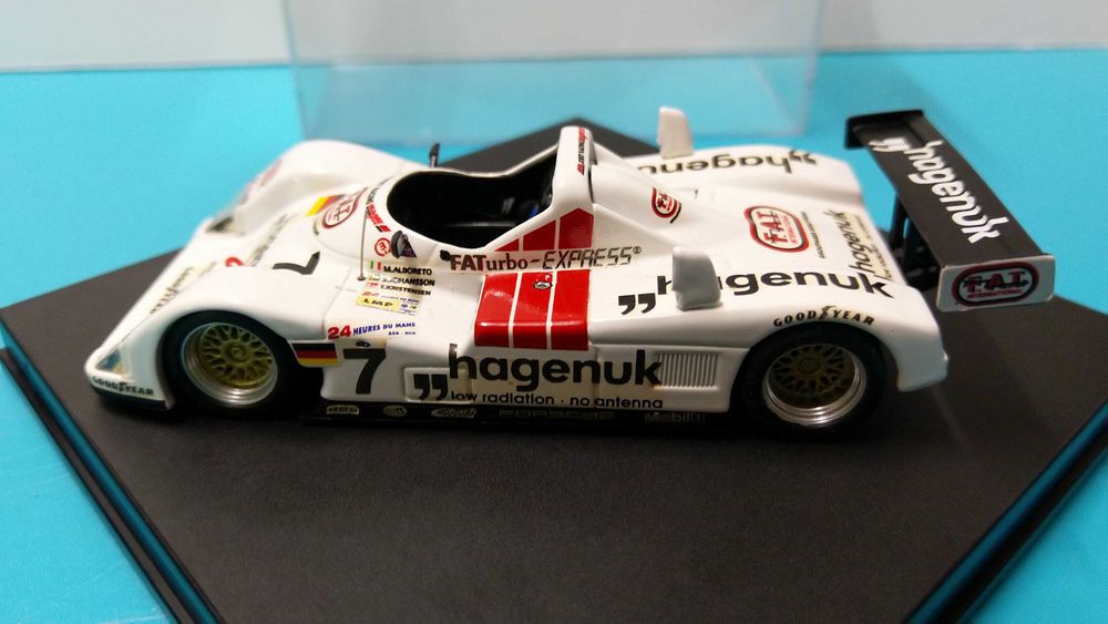 TWR-Joest Porsche WSC95 #7: Winner 24h Le Mans 1997 - Miniatura Troféu 1/43