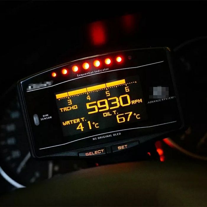 Manómetro Defi Advance ZD 10 em 1