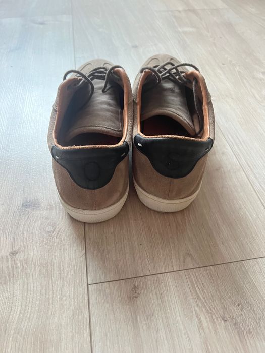 Кеди з натуральної замші