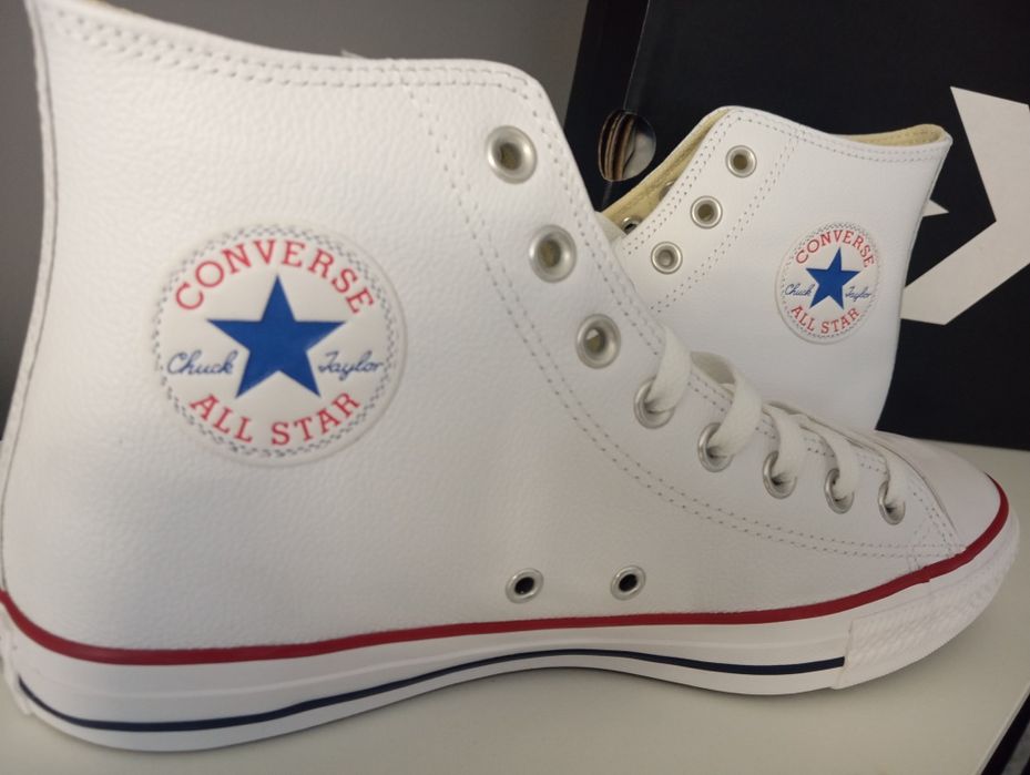 Converse Chuck Taylor All Star Leather High Top 42