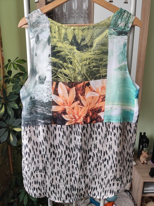 Kolorowy top Zara r. M/38