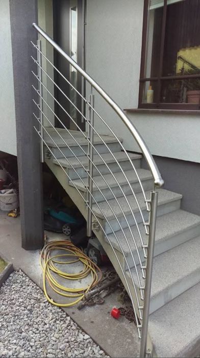 Balustrady nierdzewne