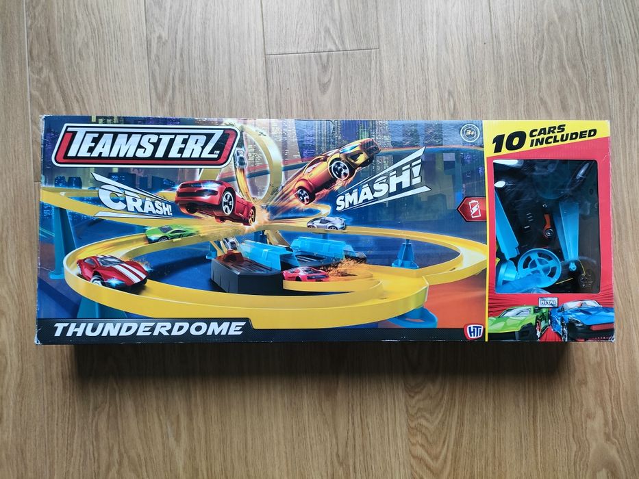 Teamsterz Thunderdome tor wyścigowy + 10 autek