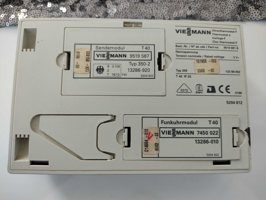Termostat zegarowy-F typ 350 Viessmann