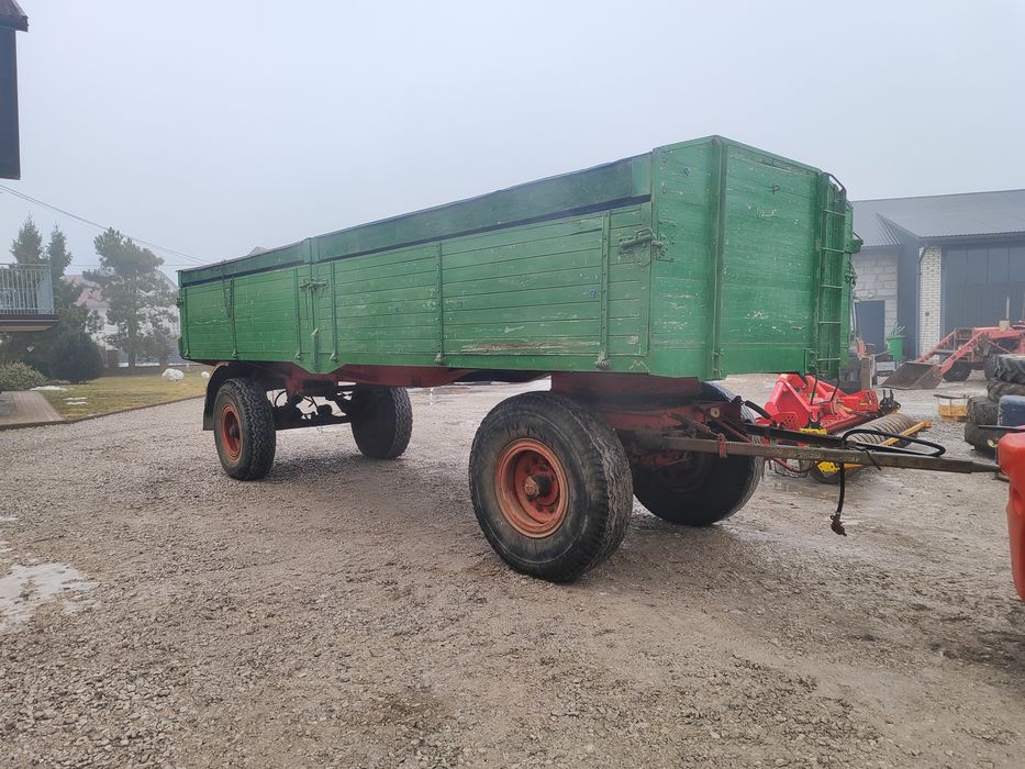 Przyczepa rolnicza 16t nie wywrotka