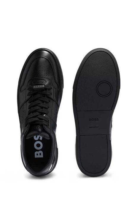 BOSS шкіряні снікерси HUGO BOSS оригінал Made in Italy (розмір 40)