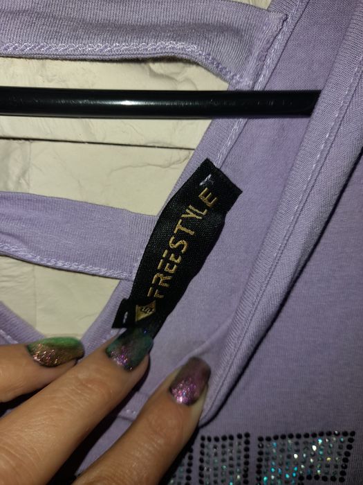 Bluzka damska lila rozm s nowa