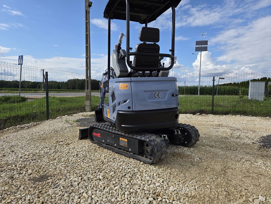 Nowa Minikoparka EZ 15. 1500kg. Bez kabiny, Leasing. Joystick