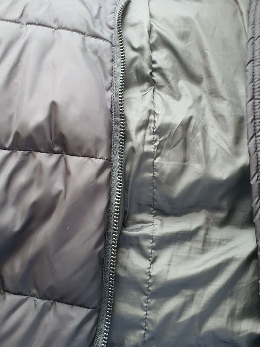 Зимова пухова куртка, дуже тепла, з подвійним замком