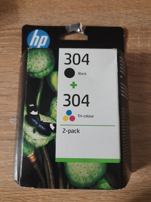 Струменеві нові оригінальні картриджі HP 304 Black/Color