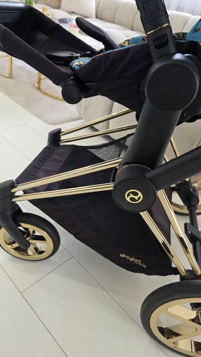 Wózek Spacerówka Cybex Priam Jeremy Scott Cherubs Blue 2.0