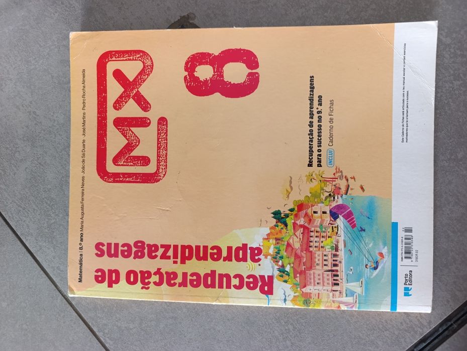 MX matemática caderno de fichas 8°ano
