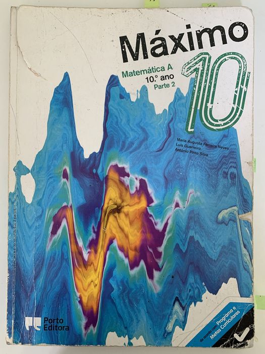 Máximo - Matemática A - 10.º Ano