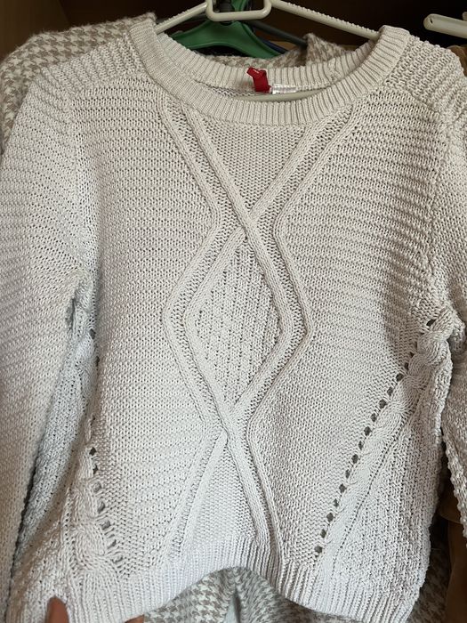 Светр бавовняний ажурний H&M