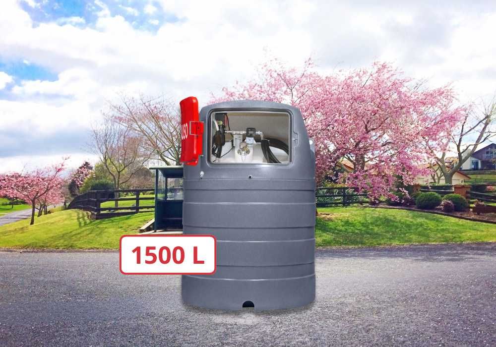 Kompletny zbiornik do paliwa na olej napędowy diesel ON SIBUSO 1500L