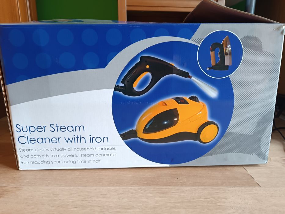 Máquina a vapor com ferro