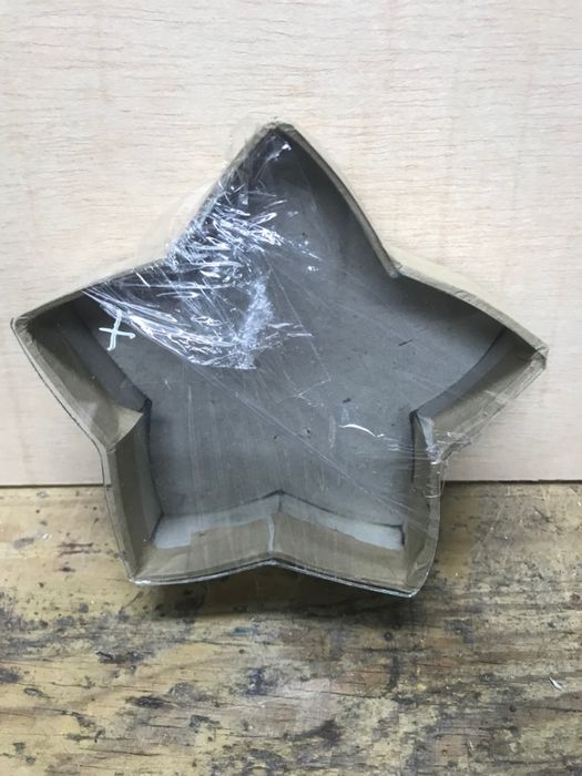 Armação em vidro - Estrela para registo