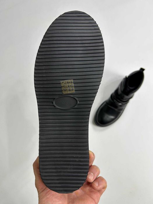 Черевики козаки чорні ботинки черные казаки Indie sleaze Hedi Slimane