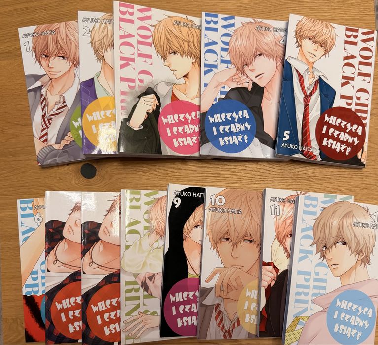 Manga „Wilczyca i Czarny Książę” - Tomy 1-11 & Tom 13