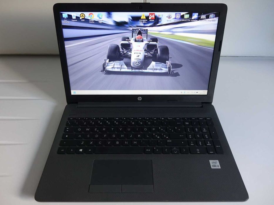 Ноутбук HP 250 G7 15.6 i3-1005G1 8GB 256GB ssd nvme АКБ 89% Win11 ОБСЛУЖЕН