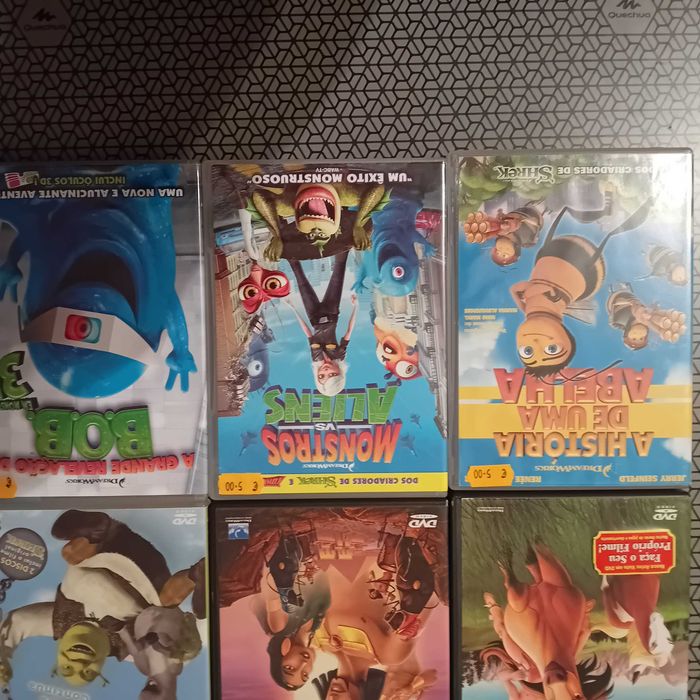 Filmes de Animação da DreamWorks e Disney-Pixar IV.