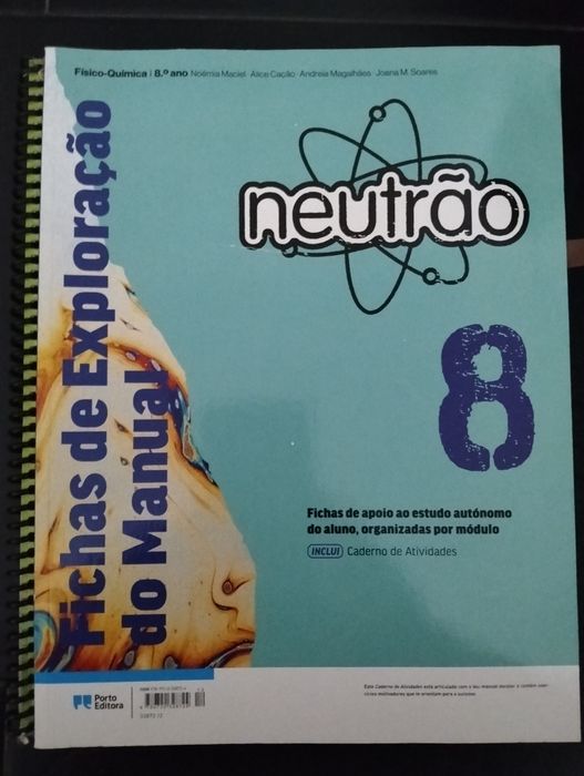 Cadernos de atividades de 8 ano