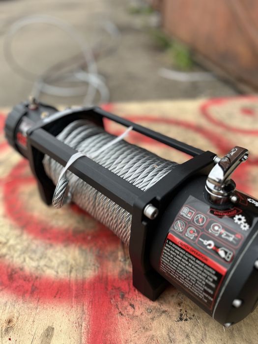 Лебідка, лебідки електрична 12000, 12/24в для уаз, на евакуатор.