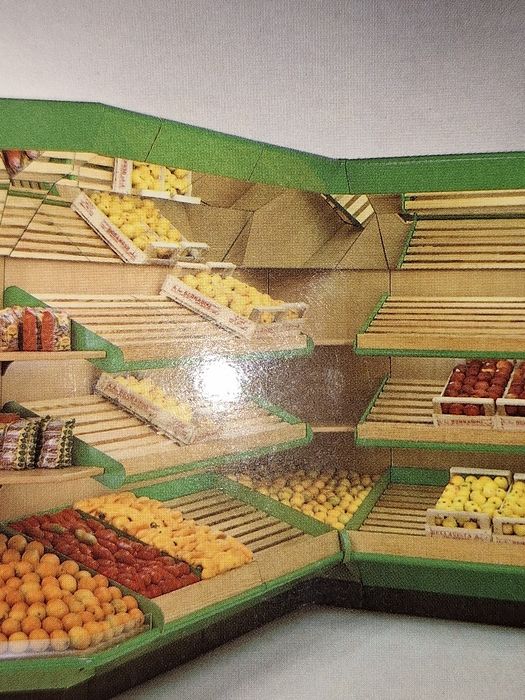 Movel expositor de frutas e legumes