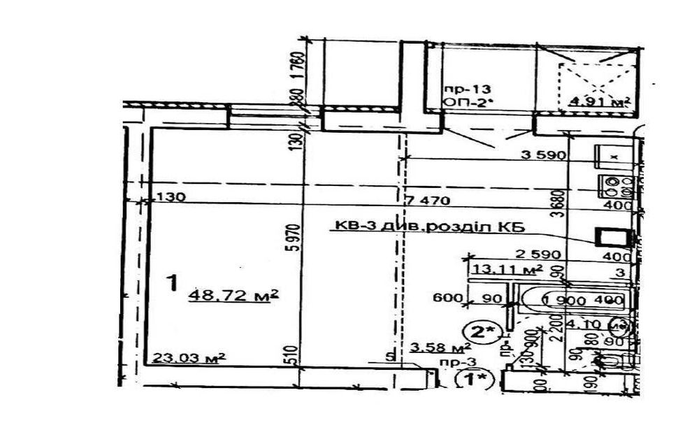 Продам 1 кімн. квартиру в новобудові ЖК Луч, м. Малишева.