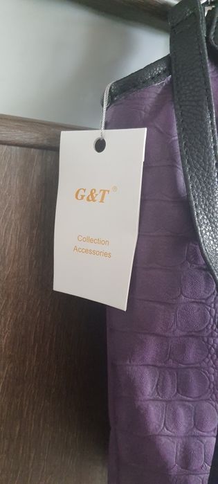 Sprzedam piękną nową torebkę, lila, fiolet