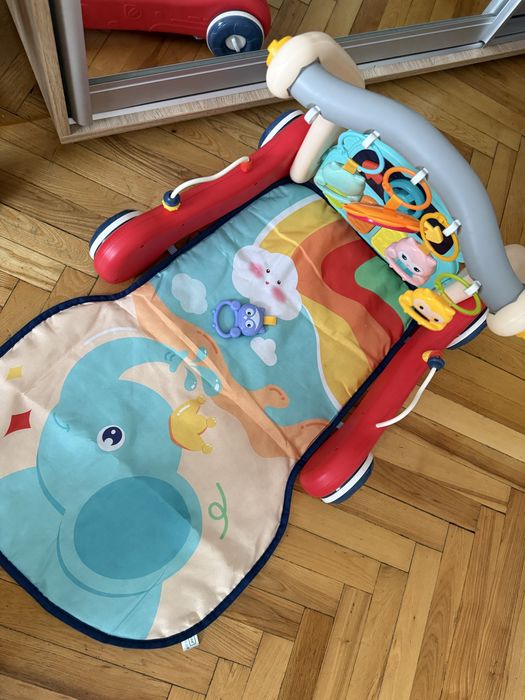 дитячий розвиваючий килимок Baby Team 2 в 1 ходунки