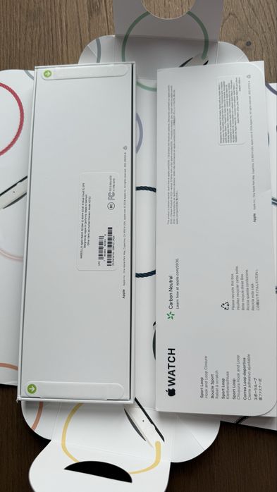 Apple Watch SE 2024 40mm GPS Silver з Blue Cloud Sport Loop