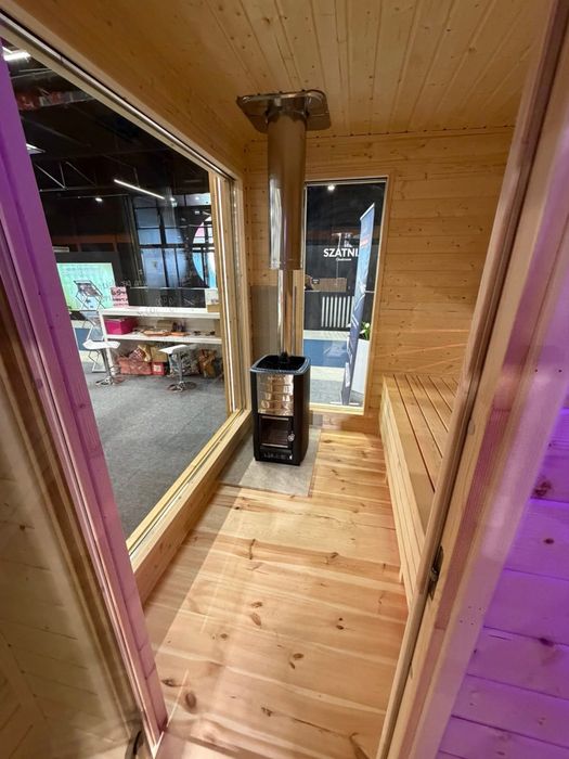 Sauna w zestawie z wanna spa Christi SPA