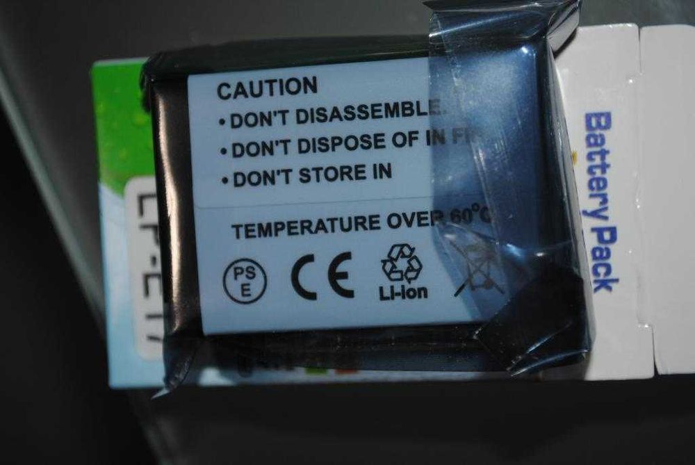 Аккумулятор LP-E17 для фотоаппаратов CANON 77D, 750D, 760D, 800D, 200D