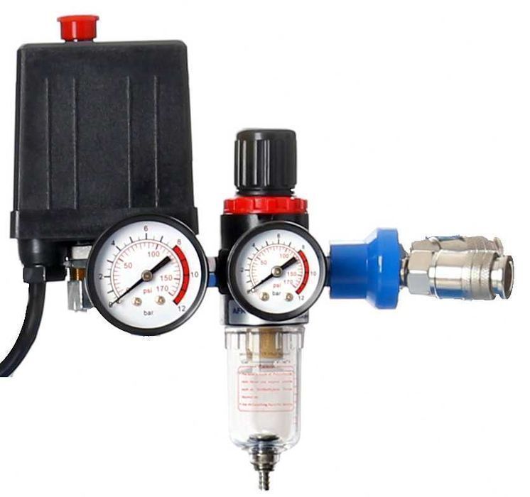 Kompresor Olejowy V2 100L sprężarka dwutłokowa kompresor dwutłokowy