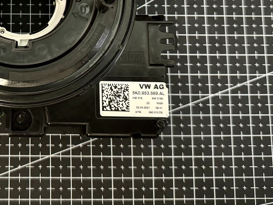 Шлейф руля 5K0953569AL, підрульовий блок Ремонт шлейфів VW/Skoda