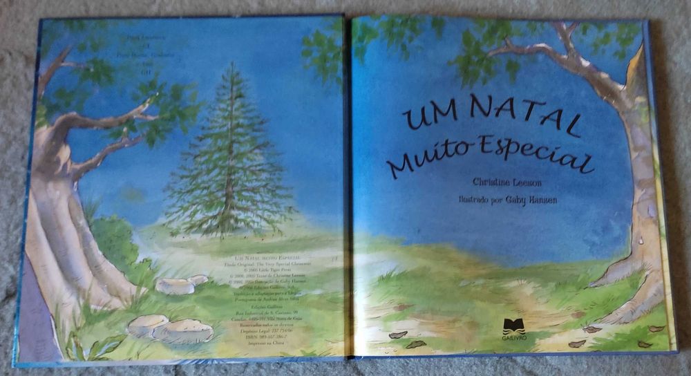 Livro infantil "Um Natal Muito Especial"