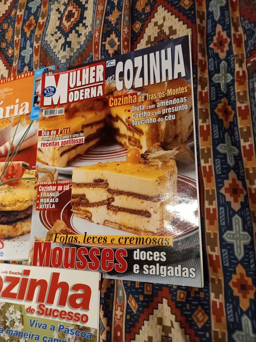 5 revistas de cozinha - Tele Culinária e outras