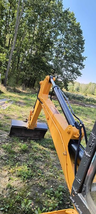 Koparko ładowarka 120cm łyżka ze standardowy lemiesz. Spawaj Sam