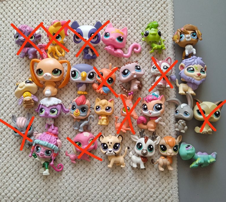 Figurki Littlest Pet Shop + dodatki gratis