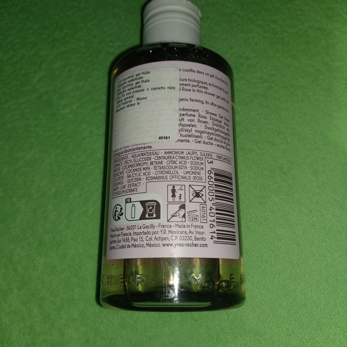Żel pod prysznic różany Yves Roche
