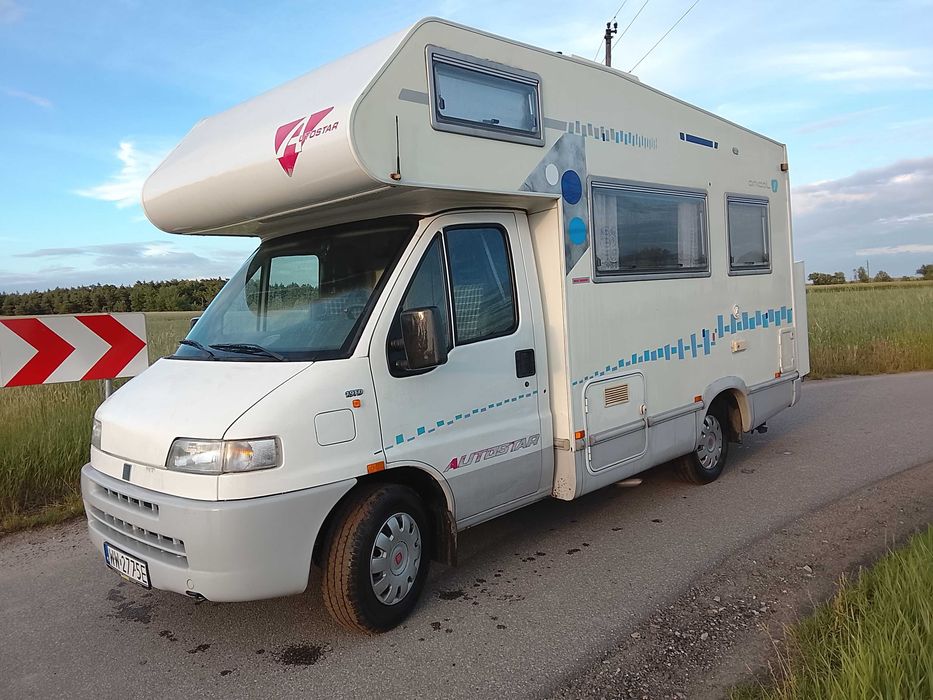 Kamper  fiat Ducato  tylko  120 tyś przebiegu