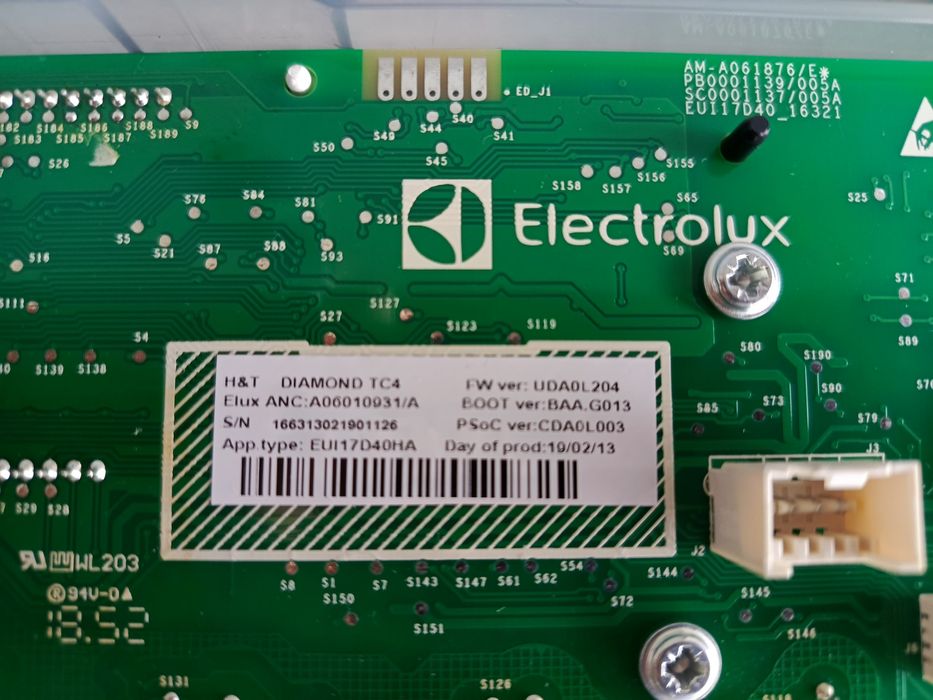 Panel sterowania płyta główna pralka Electrolux