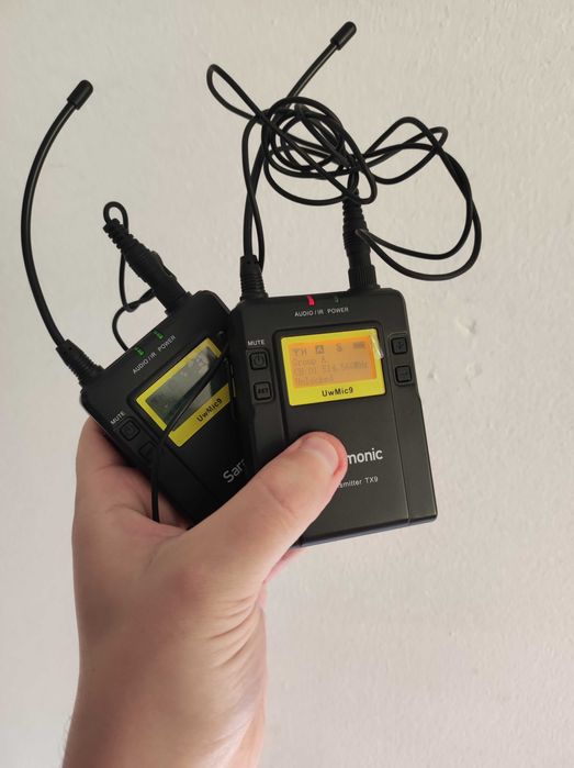 Sistema De Microfone Saramonic UWMIC9 (C/ ESTOJO E CARREGADOR)