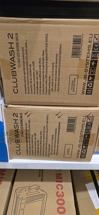Club Wash 2 robot de luzes.