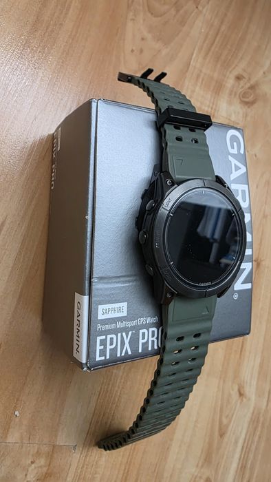Sprzedam Garmin Epix 2 Pro 51mm sapphire dlc + gratisy