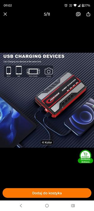 Jump starter powerbank